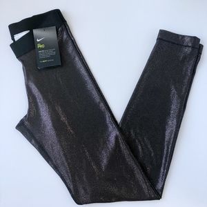 Nike Pro Training Sparkle Metallic Tights